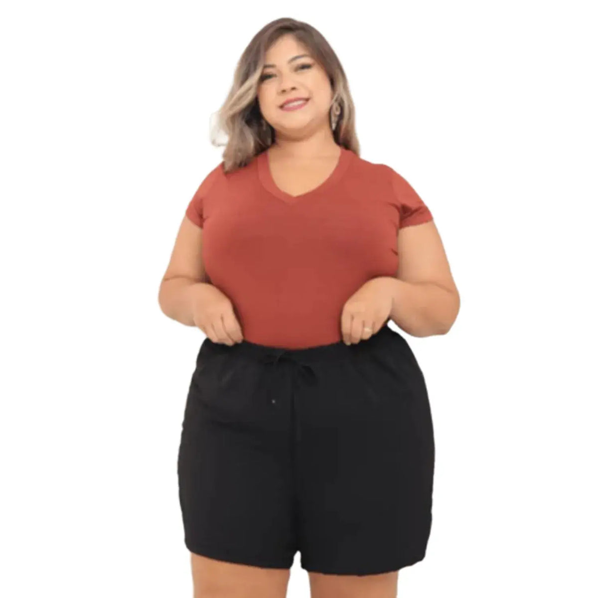 Short Feminino Plus Size